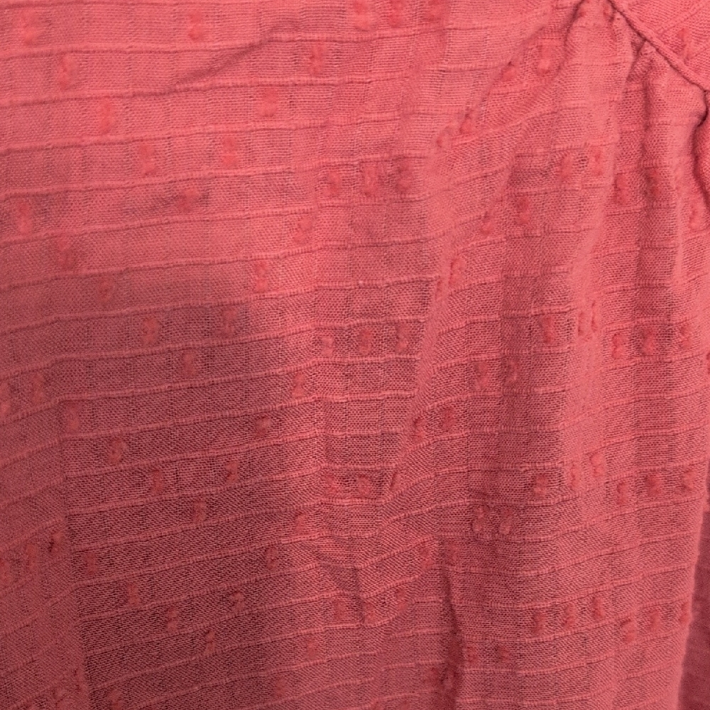 Universal Thread Rust Button Down Blouse - Picture 3 of 7
